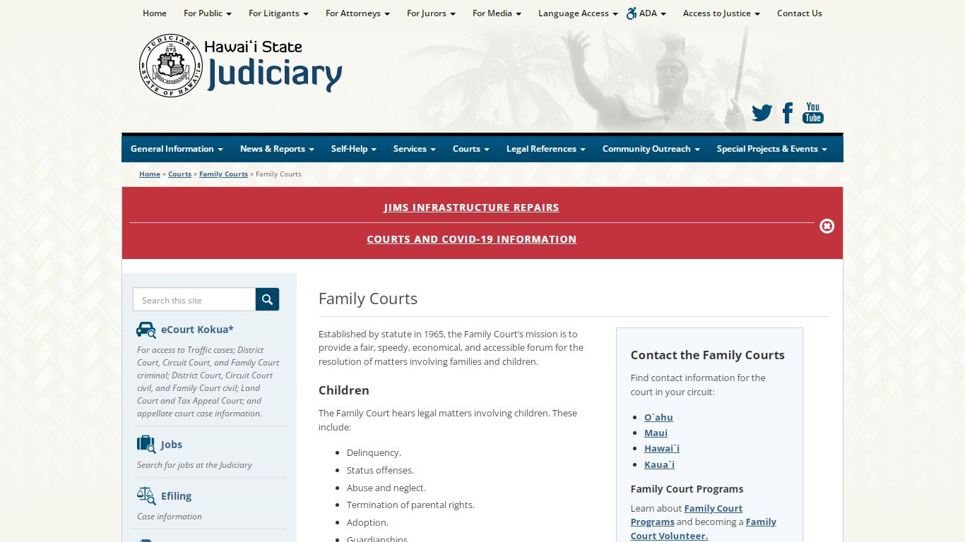 Judiciary | Family Courts